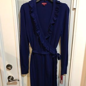 Merona sweater wrap dress